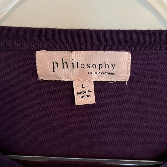 PHILOSOPHY | Large | Eggplant Purple - Picture 3 of 13